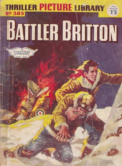 Thriller Picture Library (Fleetway, 1957 series) #385 — Battler Britton November 1961