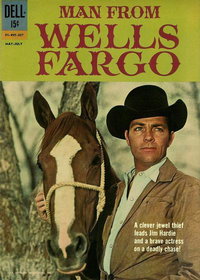 Man From Wells Fargo (Dell, 1962 series)  #01-495-207 ([May-July 1962?]) — Untitled