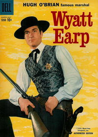 Hugh O'Brian, Famous Marshal Wyatt Earp (Dell, 1958 series)  #6 (March-May 1959) — Untitled