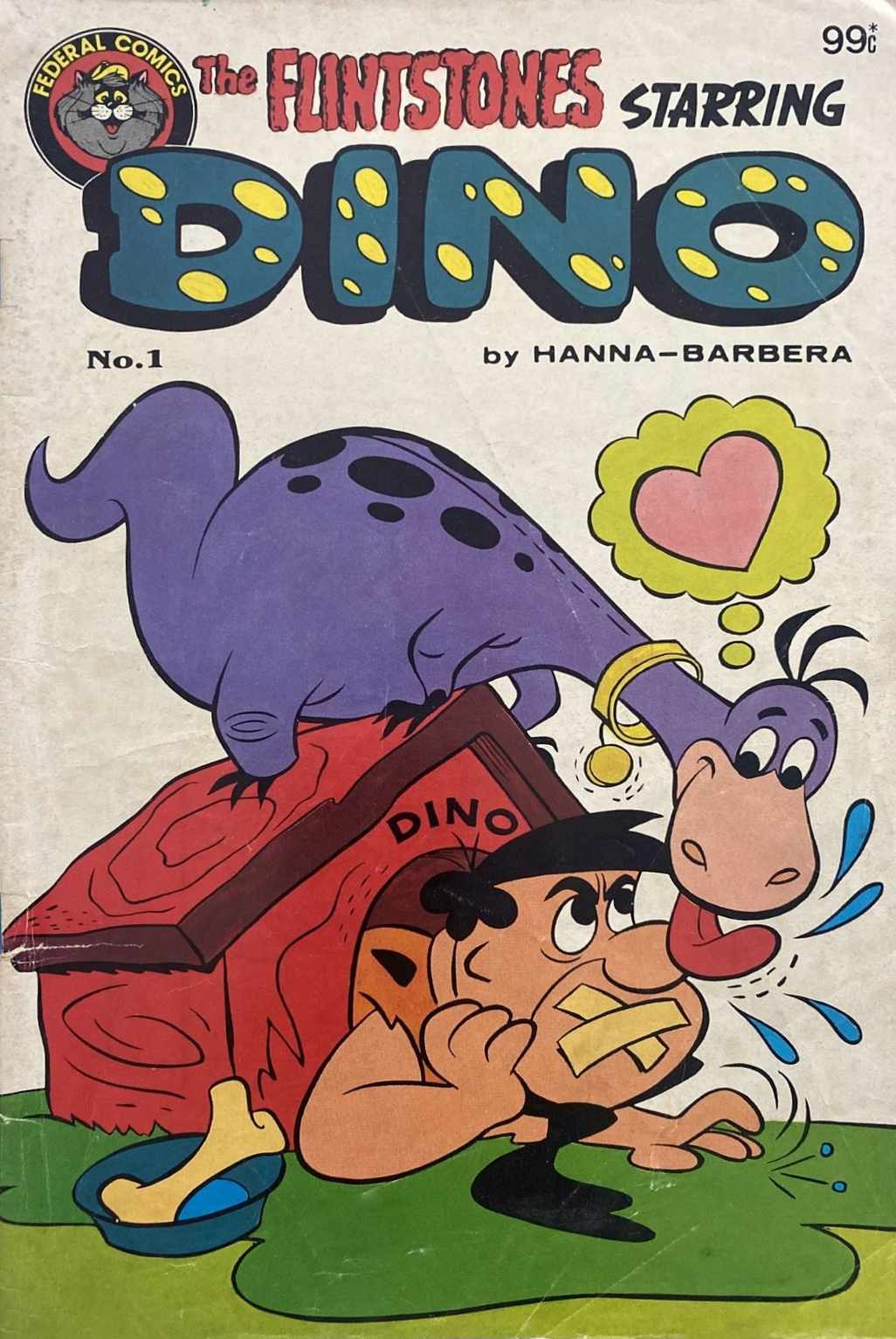 The Flintstones Starring Dino (Federal, 1985? series) #1 — The Flintstones Starring Dino ([April 1983])