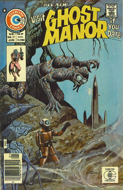 Ghost Manor (Charlton, 1971 series) #29 June 1976