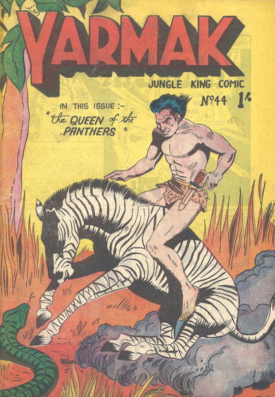 Yarmak Jungle King Comic (Youngs, 1949 series) #44 [June 1953?]