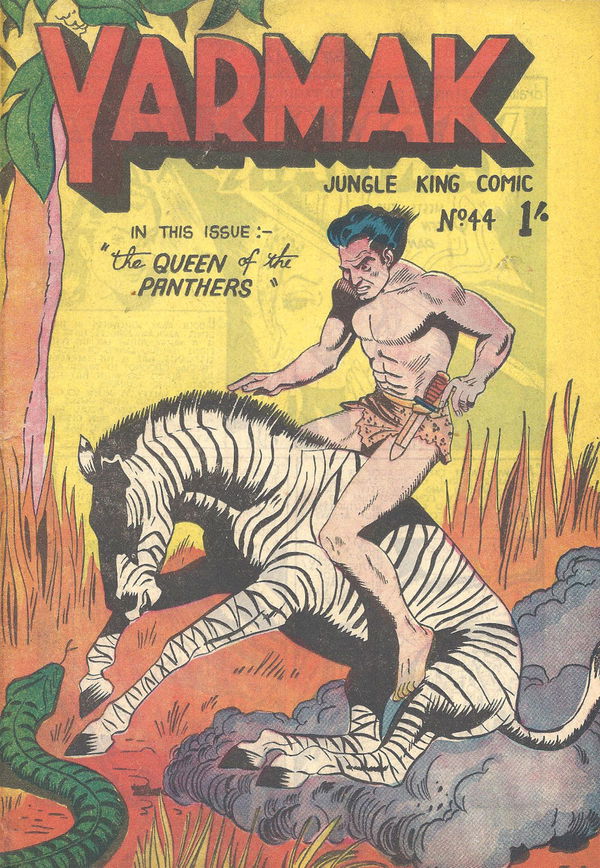 Yarmak Jungle King Comic (Youngs, 1949 series) #44 ([June 1953?])