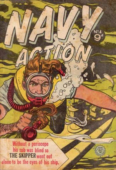 Navy Action (Transport, 1955 series) #4 ([April 1955?])