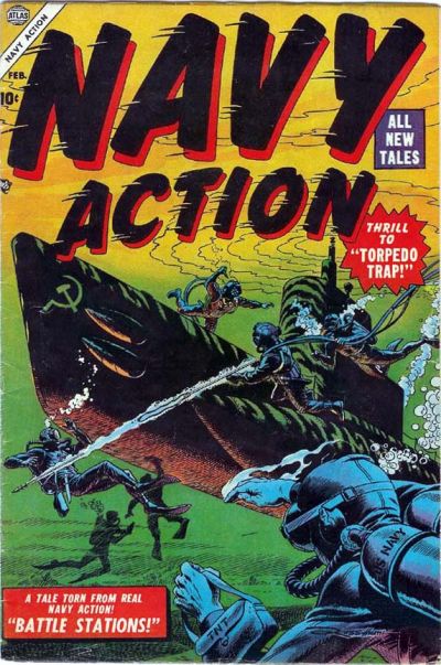 Navy Action  #4 (February 1955)
