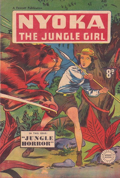 Nyoka the Jungle Girl (Cleland, 1949 series) #36 ([April 1952?])