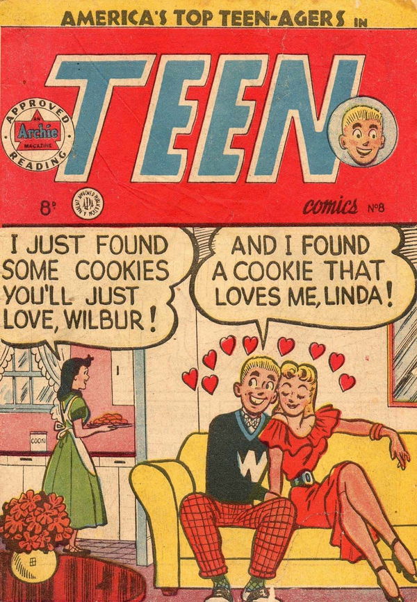 Teen Comics (HJ Edwards, 1952 series) #8 ([January 1953?])