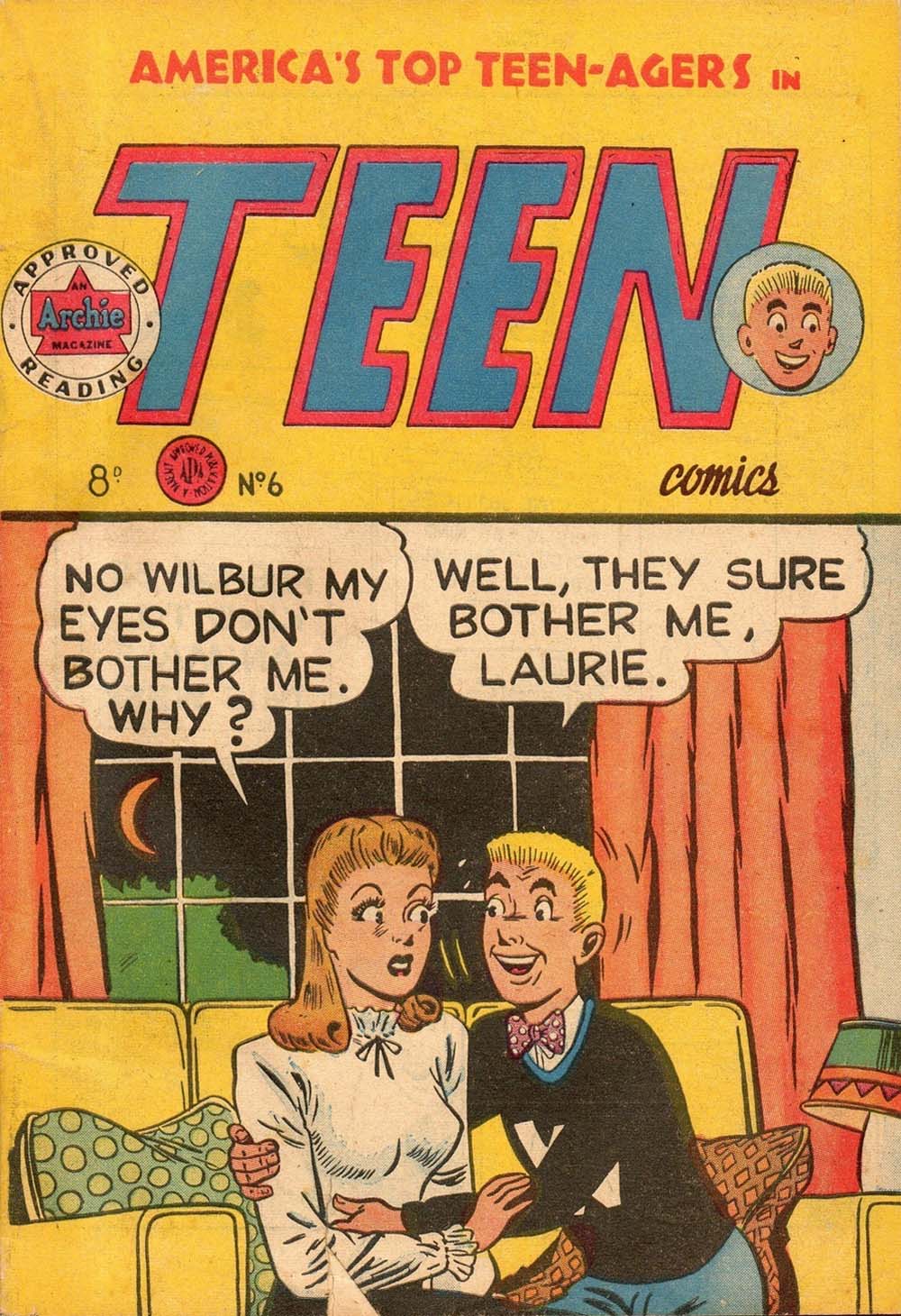 Teen Comics (HJ Edwards, 1952 series) #6 ([November 1952?])