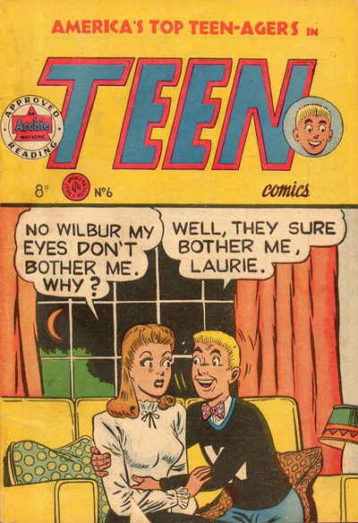 Teen Comics (HJ Edwards, 1952 series) #6 ([November 1952?])