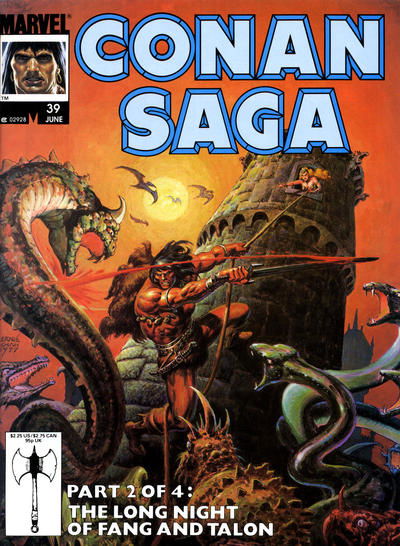 Conan Saga (Marvel, 1987 series) #39 June 1990