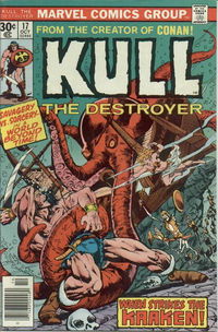 Kull the Destroyer (Marvel, 1973? series) #17 (October 1976)