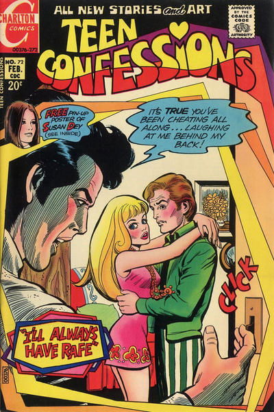 Teen Confessions (Charlton, 1959 series) #72 (February 1972)