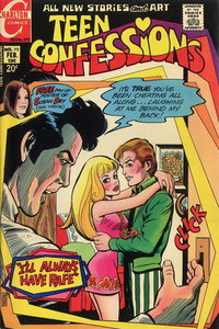 Teen Confessions (Charlton, 1959 series)  #72 (February 1972)