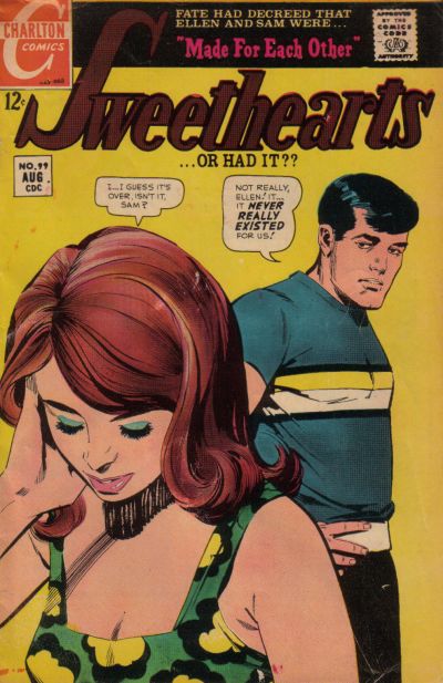 Sweethearts (Charlton, 1954 series) #99 (August 1968)