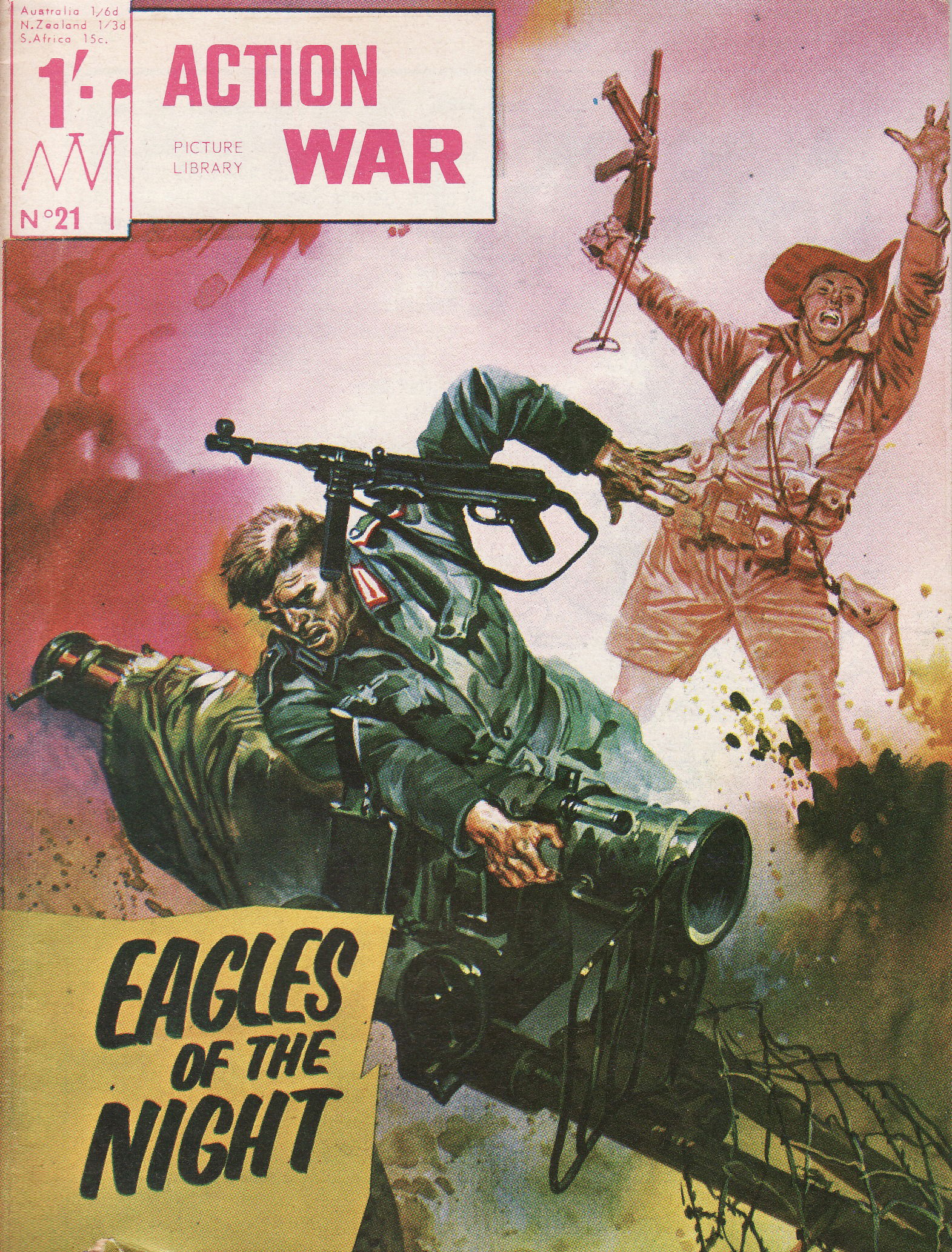 Action War Picture Library (MV Features, 1965 series) #21 ([April 1966?])