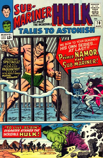 Tales to Astonish (Marvel, 1959 series) #70 (August 1965)