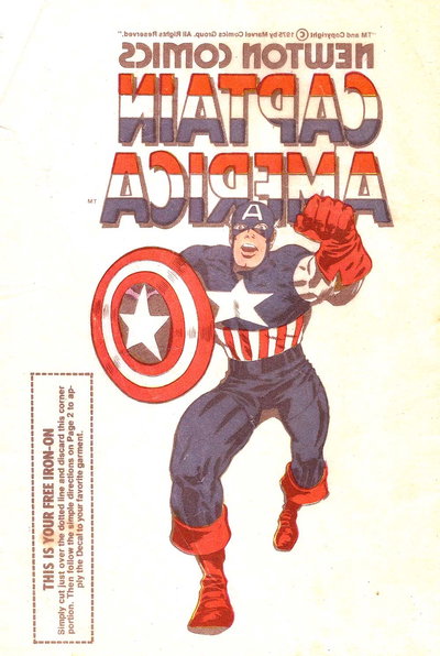 Prince Namor, The Sub-Mariner (Newton, 1976 series)  #1 (March 1976) — Newton Comics Captain America
