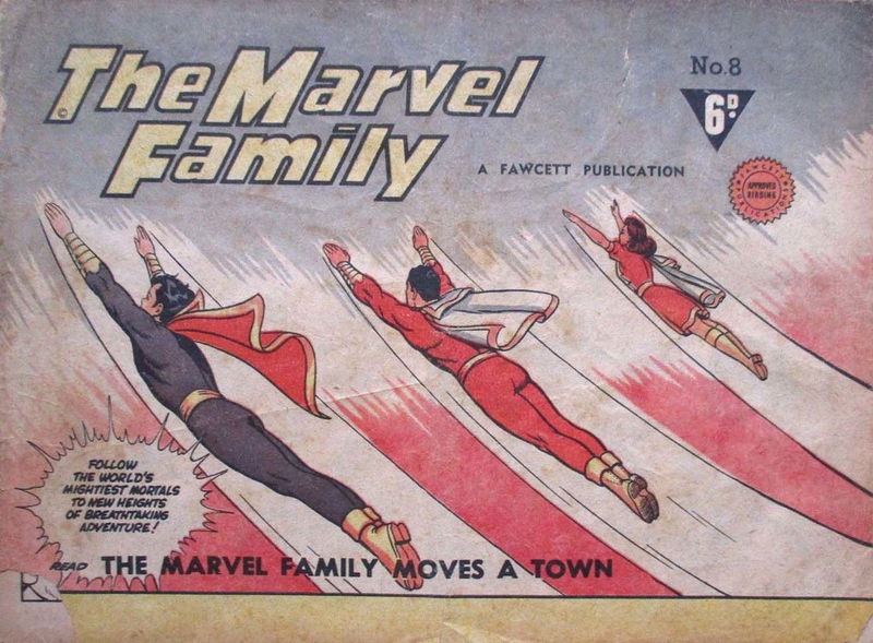 The Marvel Family (Vee, 1948 series) #8 ([1949?])