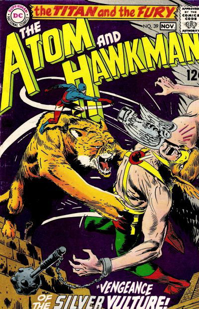 The Atom & Hawkman (DC, 1968 series) #39 October-November 1968