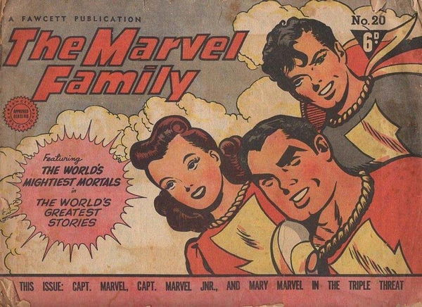 The Marvel Family (Cleland, 1949 series) #20 ([1950?])