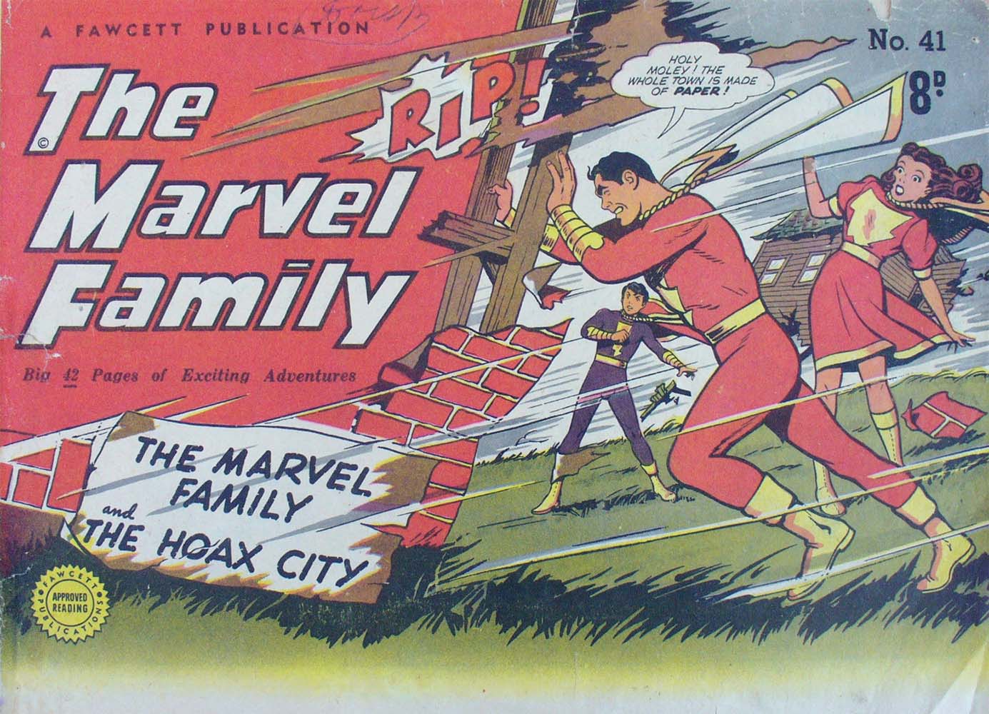 The Marvel Family (Cleland, 1949 series) #41 ([1951?])