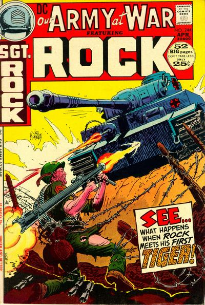 Our Army at War  #244 (April 1972)