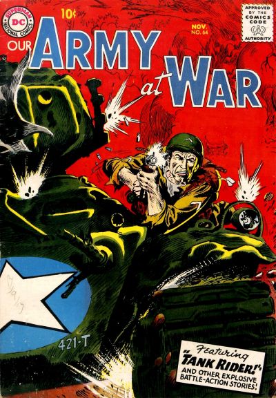 Our Army at War  #64 (November 1957)