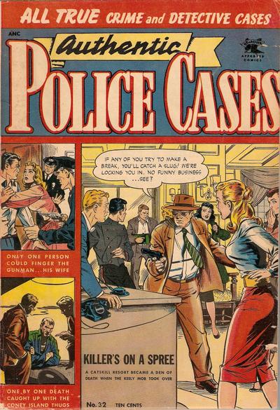 Authentic Police Cases  #32 (March 1954)