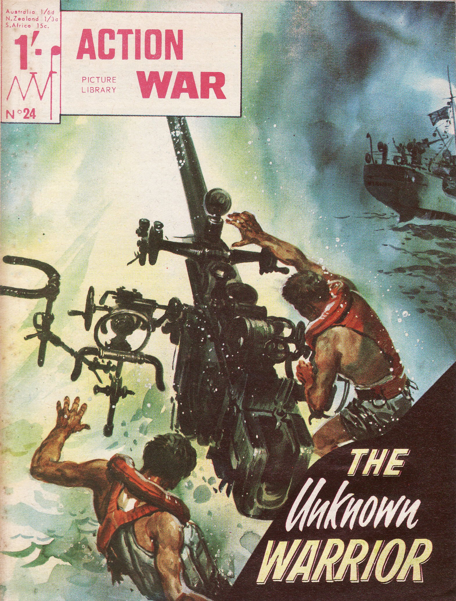 Action War Picture Library (MV Features, 1965 series) #24 ([June 1966?])