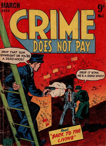 Crime Does Not Pay (Jubilee, 1955 series) #1 (March 1955)