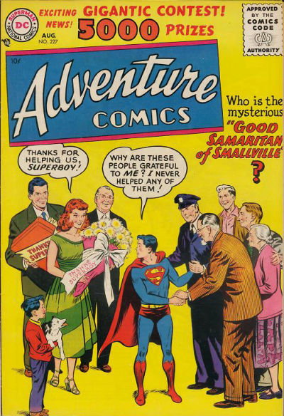 Adventure Comics  #227 (August 1956)