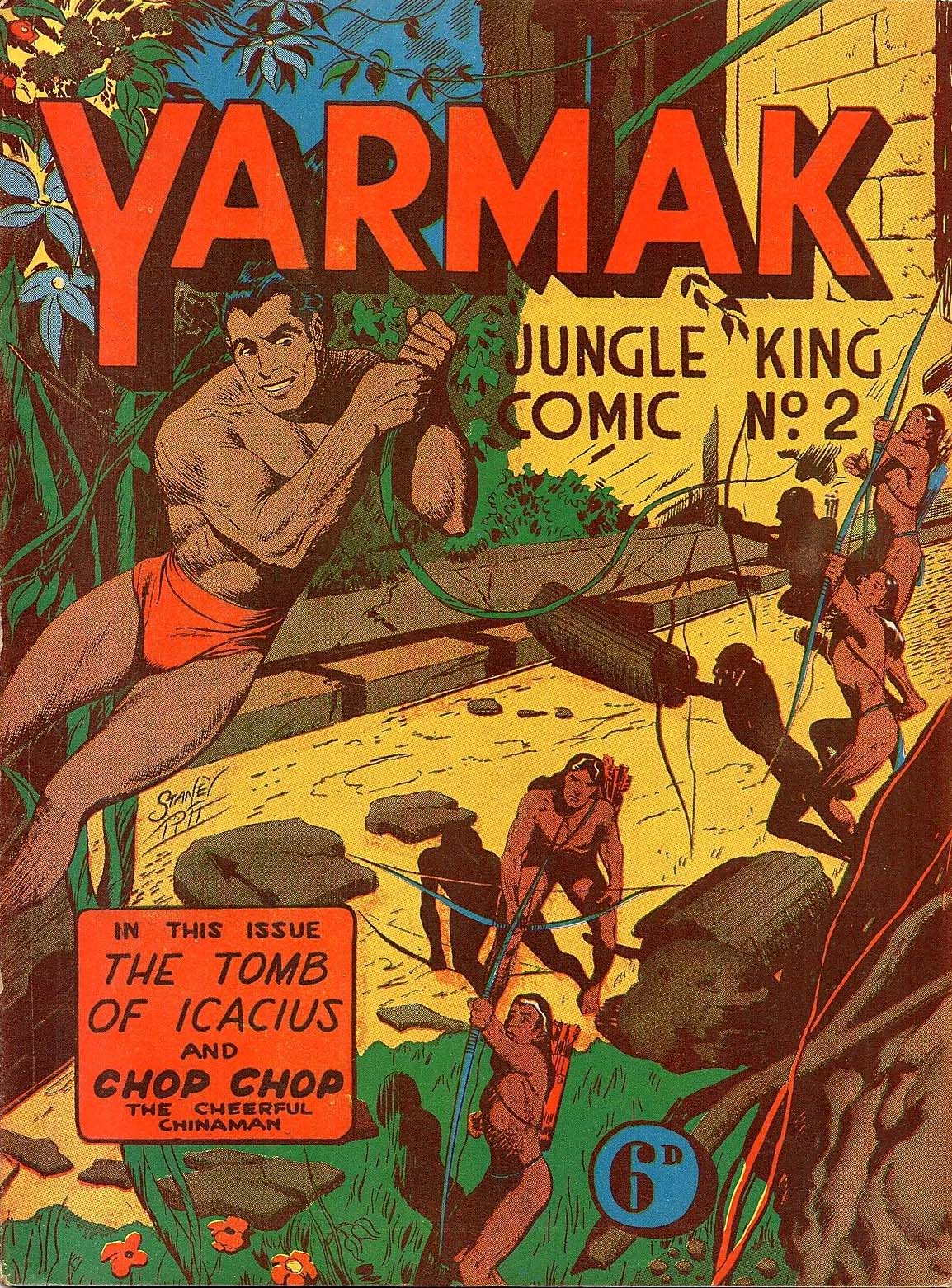 Yarmak Jungle King Comic (Youngs, 1949 series) #2 ([December 1949])