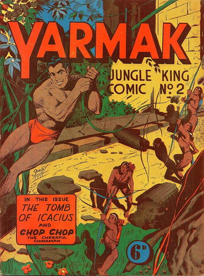 Yarmak Jungle King Comic (Youngs, 1949 series) #2 [December 1949]