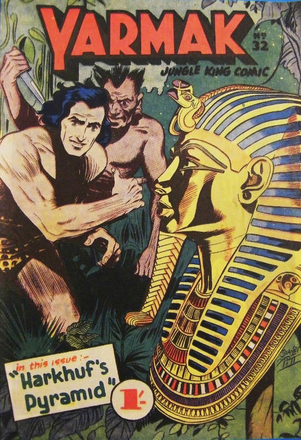 Yarmak Jungle King Comic (Youngs, 1949 series) #32 ([June 1952?])
