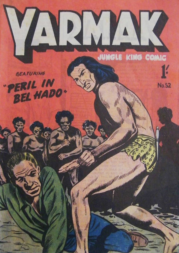 Yarmak Jungle King Comic (Youngs, 1949 series) #52 ([February 1954?])