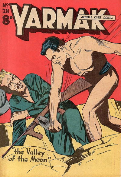 Yarmak Jungle King Comic (Youngs, 1949 series) #28 [February 1952]