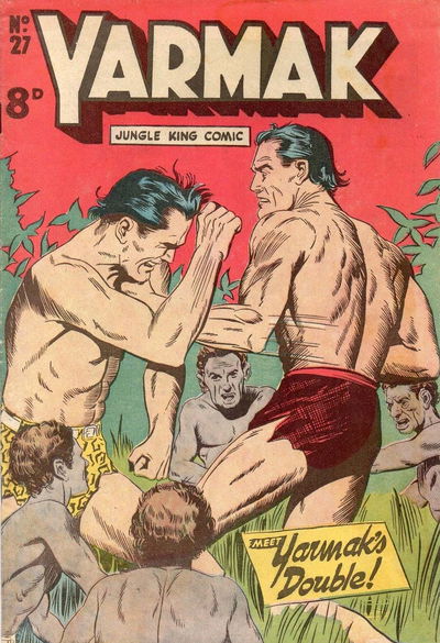 Yarmak Jungle King Comic (Youngs, 1949 series) #27 [January 1952]