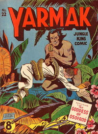 Yarmak Jungle King Comic (Youngs, 1949 series)  #22 ([August 1951])