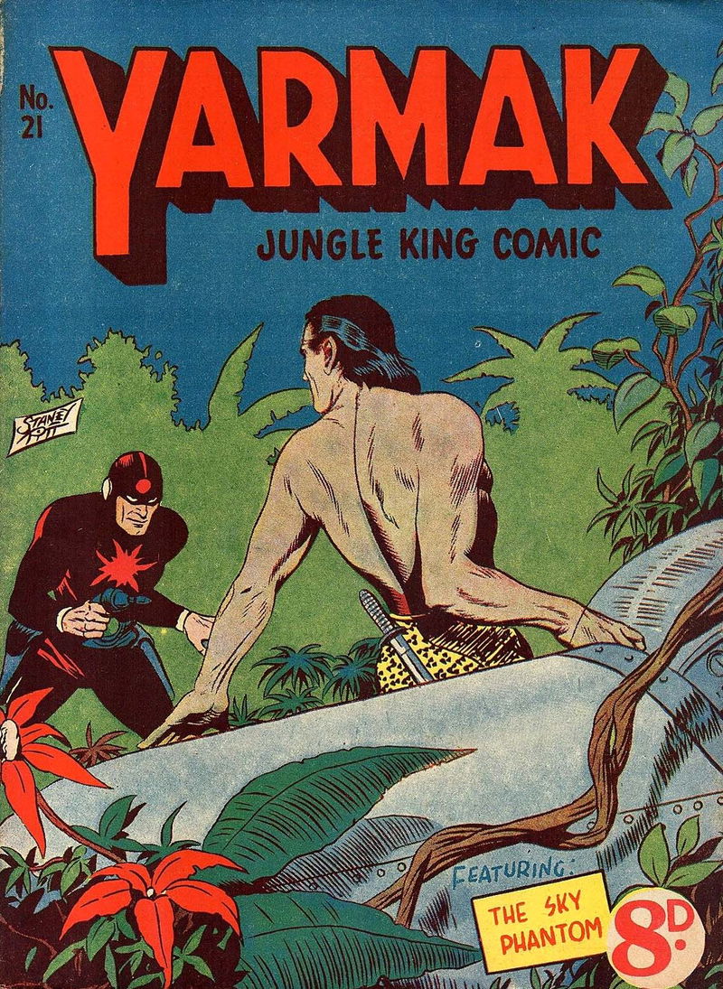 Yarmak Jungle King Comic (Youngs, 1949 series) #21 ([July 1951])