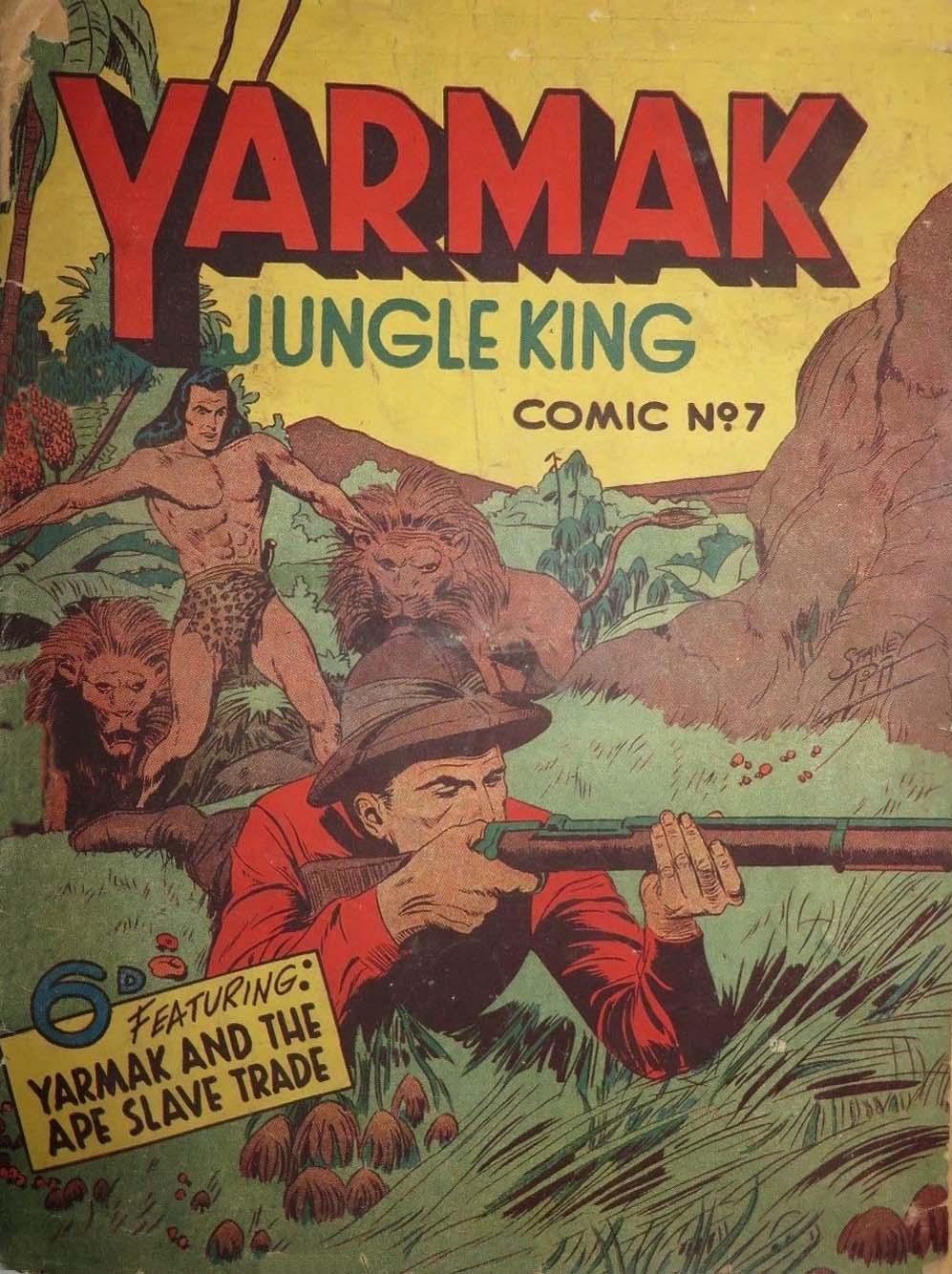 Yarmak Jungle King Comic (Youngs, 1949 series) #7 ([May 1950])