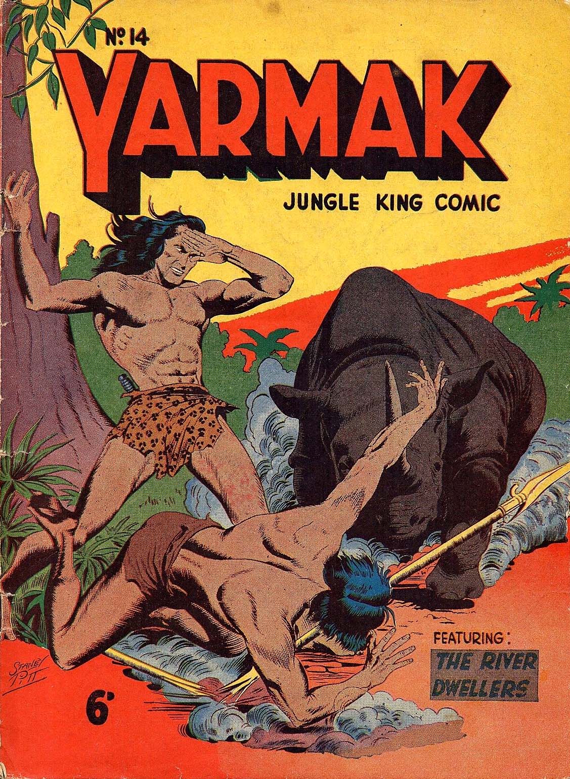 Yarmak Jungle King Comic (Youngs, 1949 series) #14 ([December 1950])
