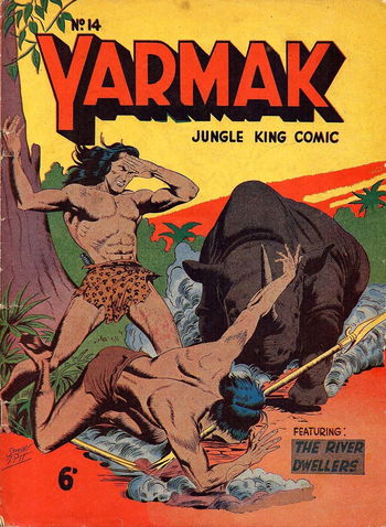 Yarmak Jungle King Comic (Youngs, 1949 series) #14 ([December 1950])