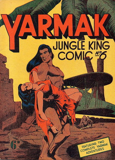 Yarmak Jungle King Comic (Youngs, 1949 series) #6 [April 1950]