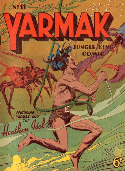 Yarmak Jungle King Comic (Youngs, 1949 series) #11 [September 1950]