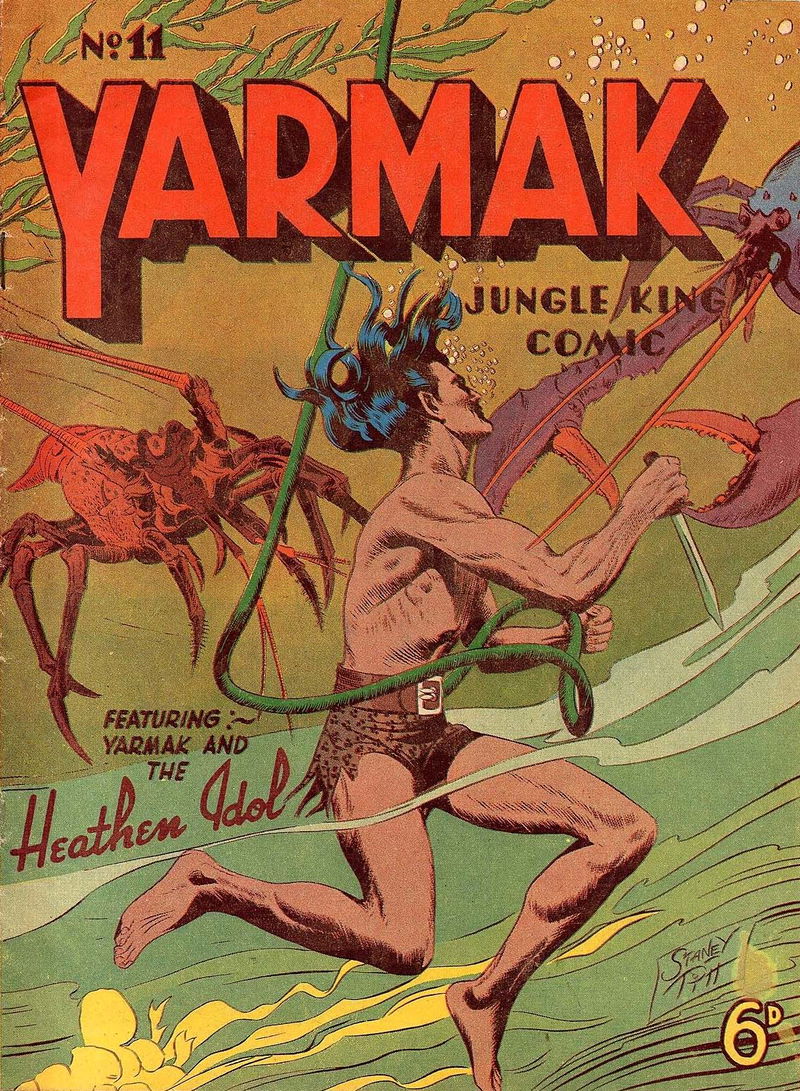Yarmak Jungle King Comic (Youngs, 1949 series) #11 ([September 1950])
