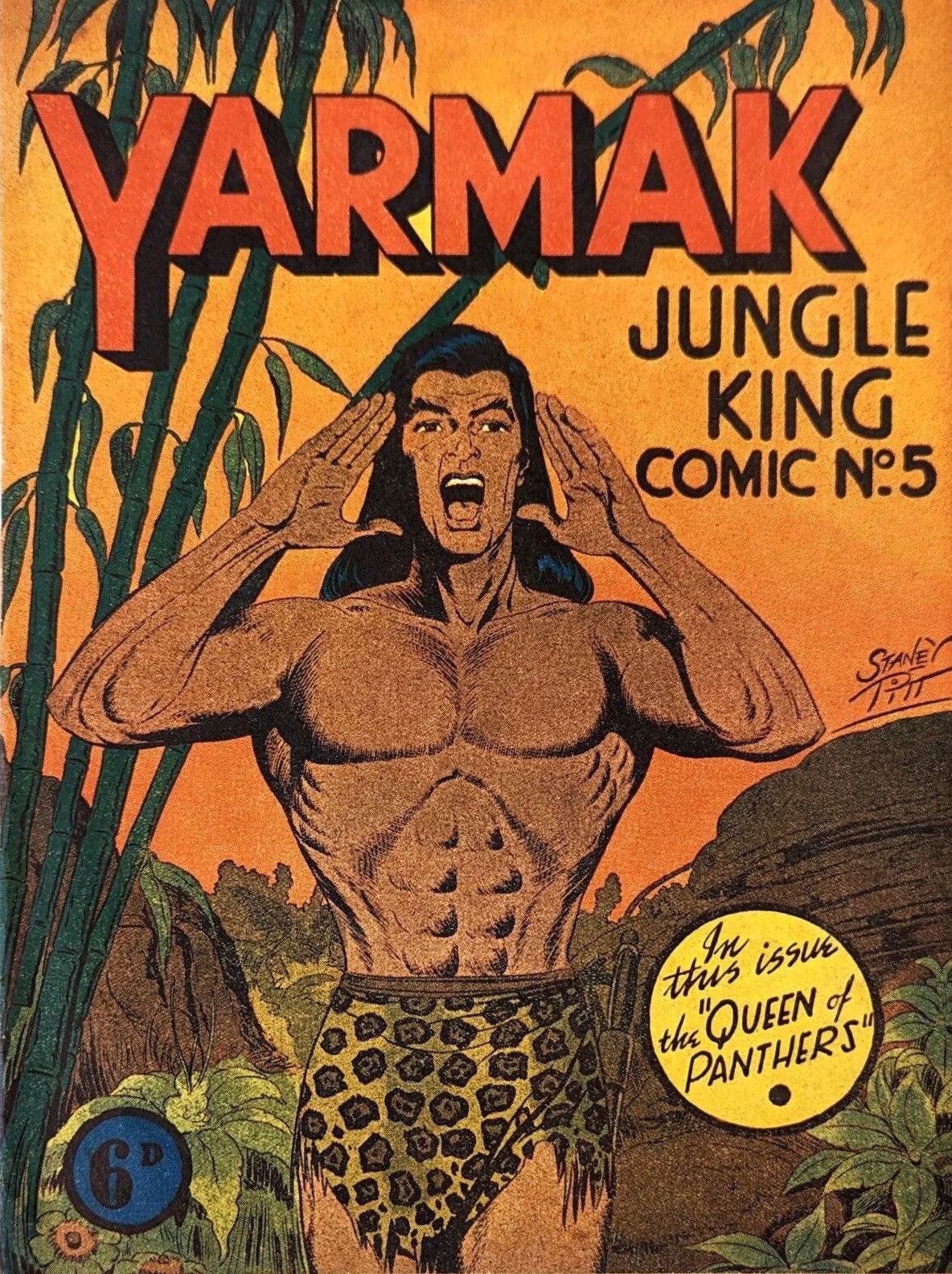 Yarmak Jungle King Comic (Youngs, 1949 series) #5 ([March 1950])