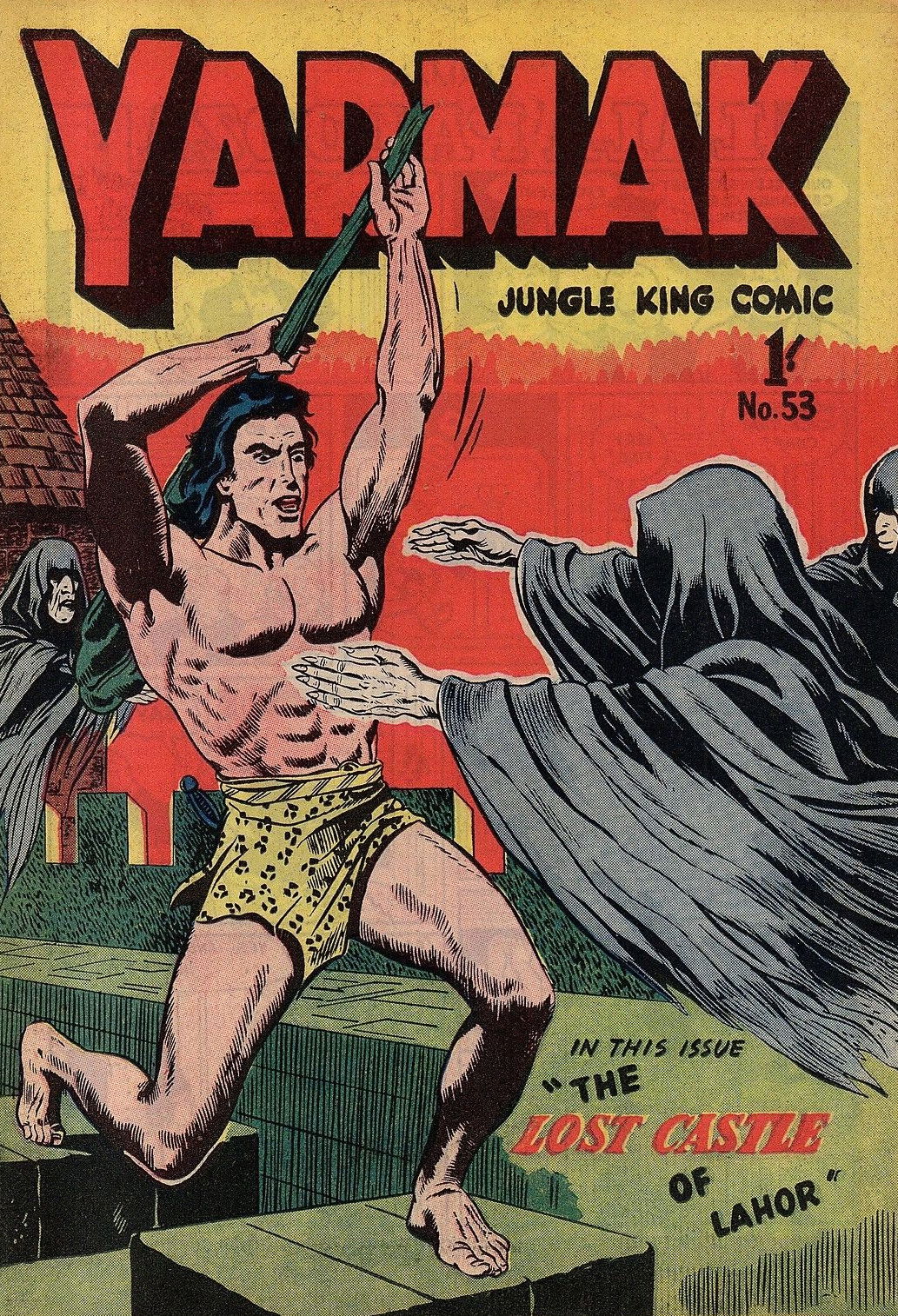 Yarmak Jungle King Comic (Youngs, 1949 series) #53 ([March 1954?])