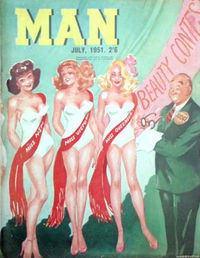 Man [Man Magazine] (Man, 1946 series) v2#1 July 1951