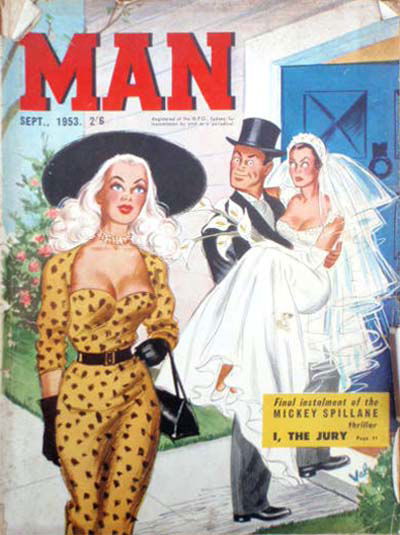Man [Man Magazine] (Man, 1946 series) v34#4 (September 1953)