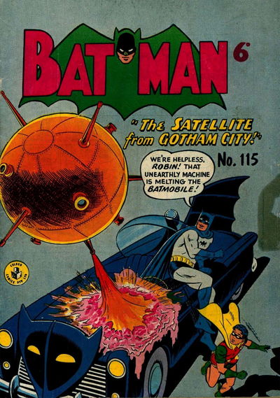 Batman (Colour Comics, 1956 series) #115 [January 1960?]